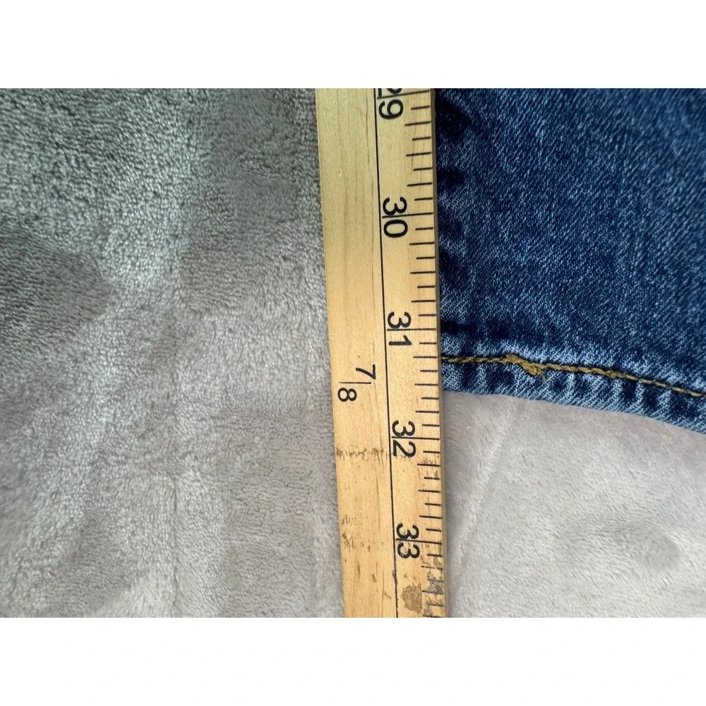 Levis 512 Slim Taper Mens Jeans W30 L34 Medium Wash Blue Denim 1456